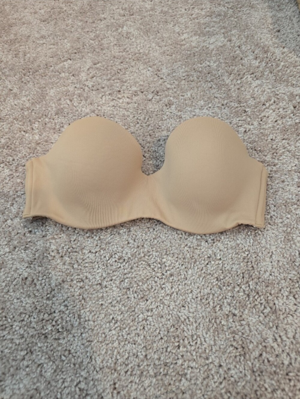 Ambrielle Strapless Bra 34B Nude